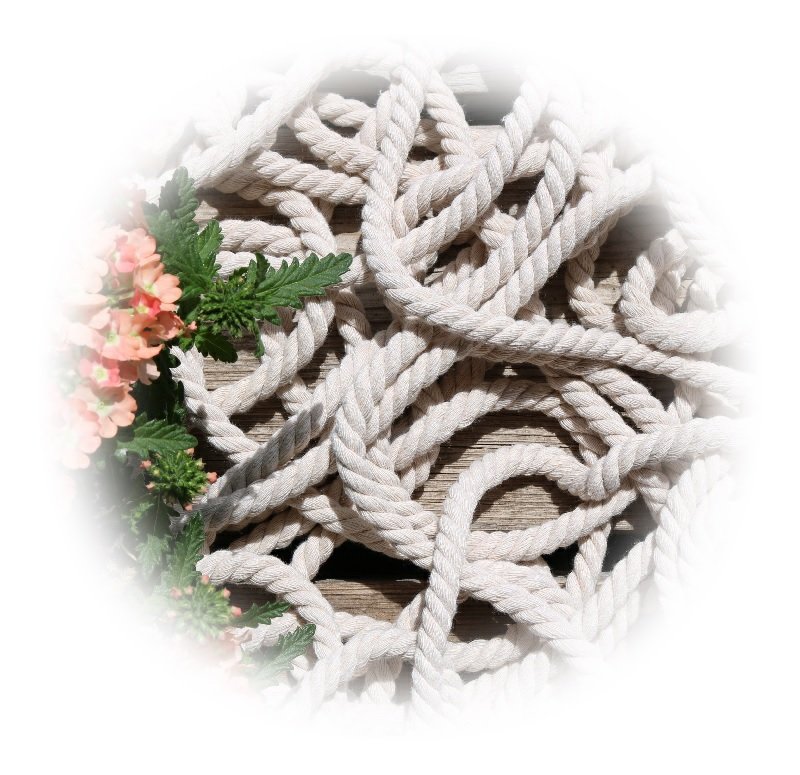 recycled cotton rope available in The Llama Sanctuary online store
